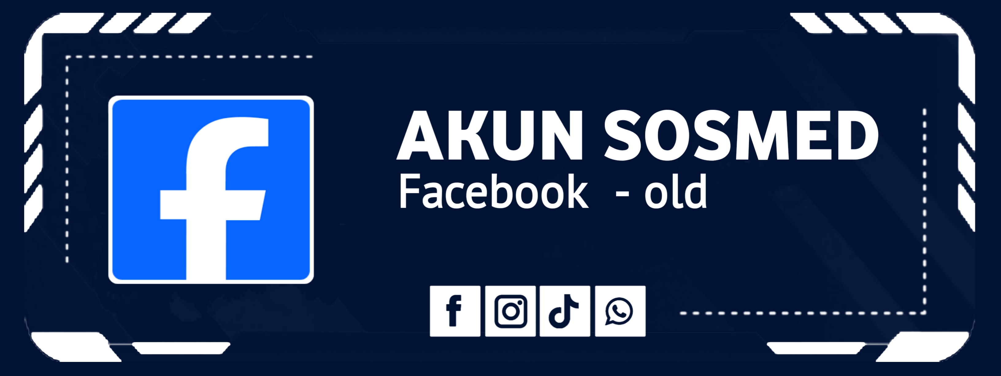 Beli Akun Sosmed Facebook Old